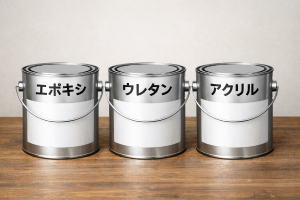 樹脂別の塗料