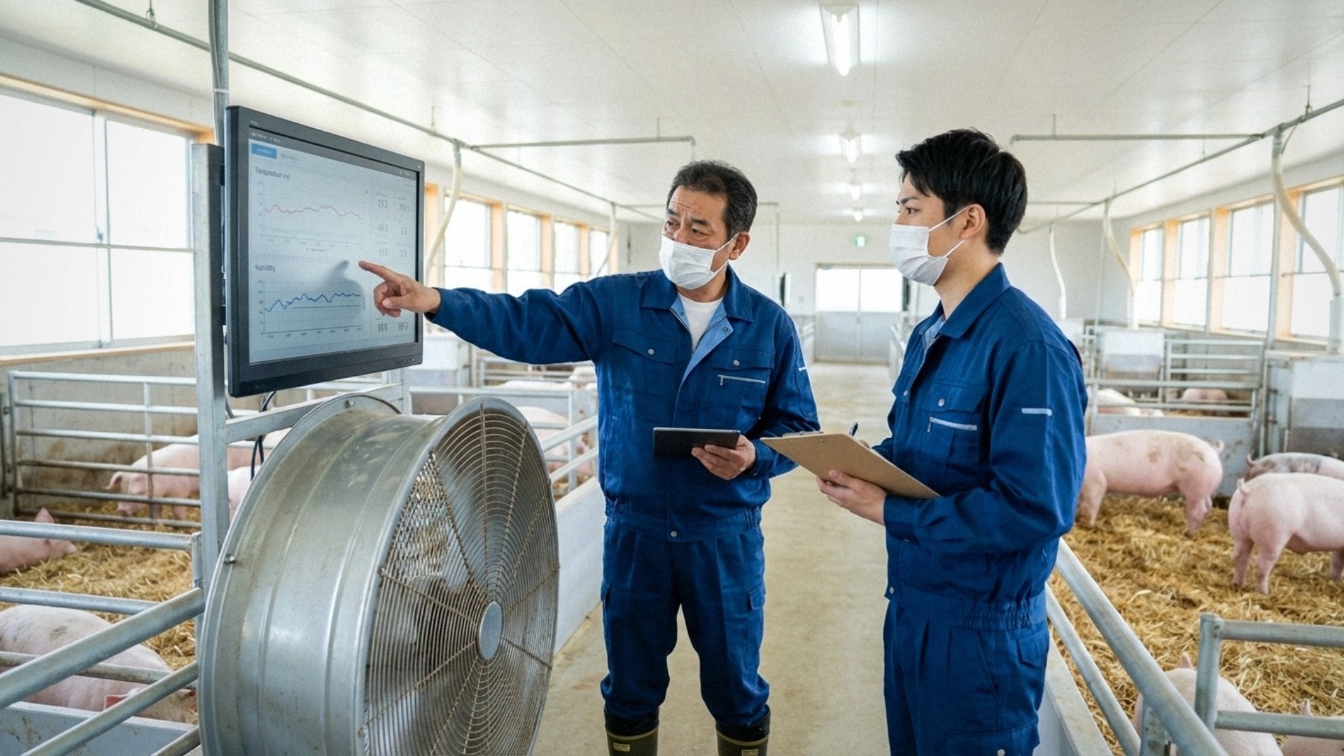 豚舎の暑熱ストレスが経営を揺るがす？生産性への深刻な影響