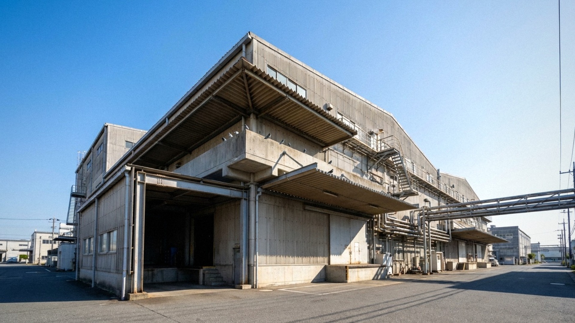 【箇所別】鳩の侵入・営巣を許しやすい工場の要注意エリア