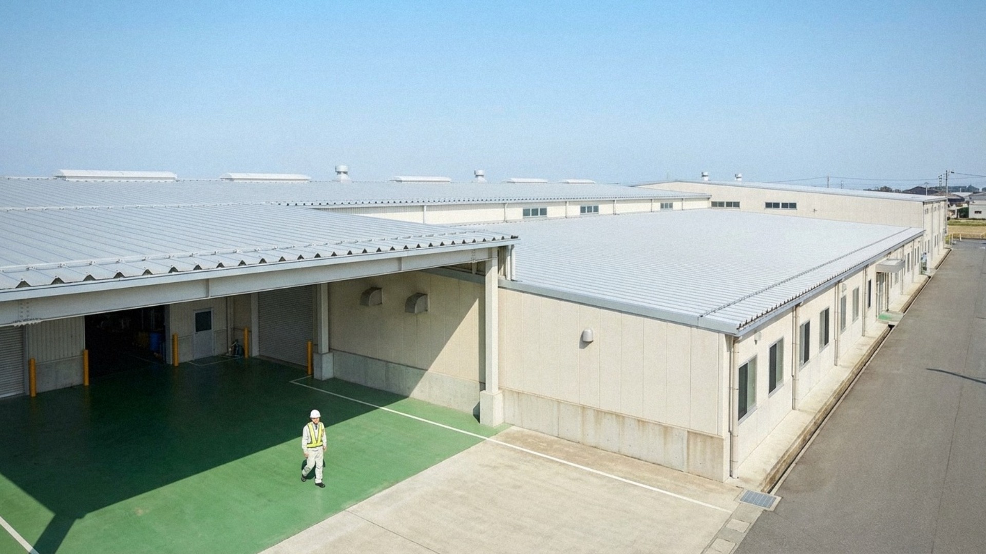 工場塗装で人気のおすすめ色｜屋根・外壁・床の傾向を解説