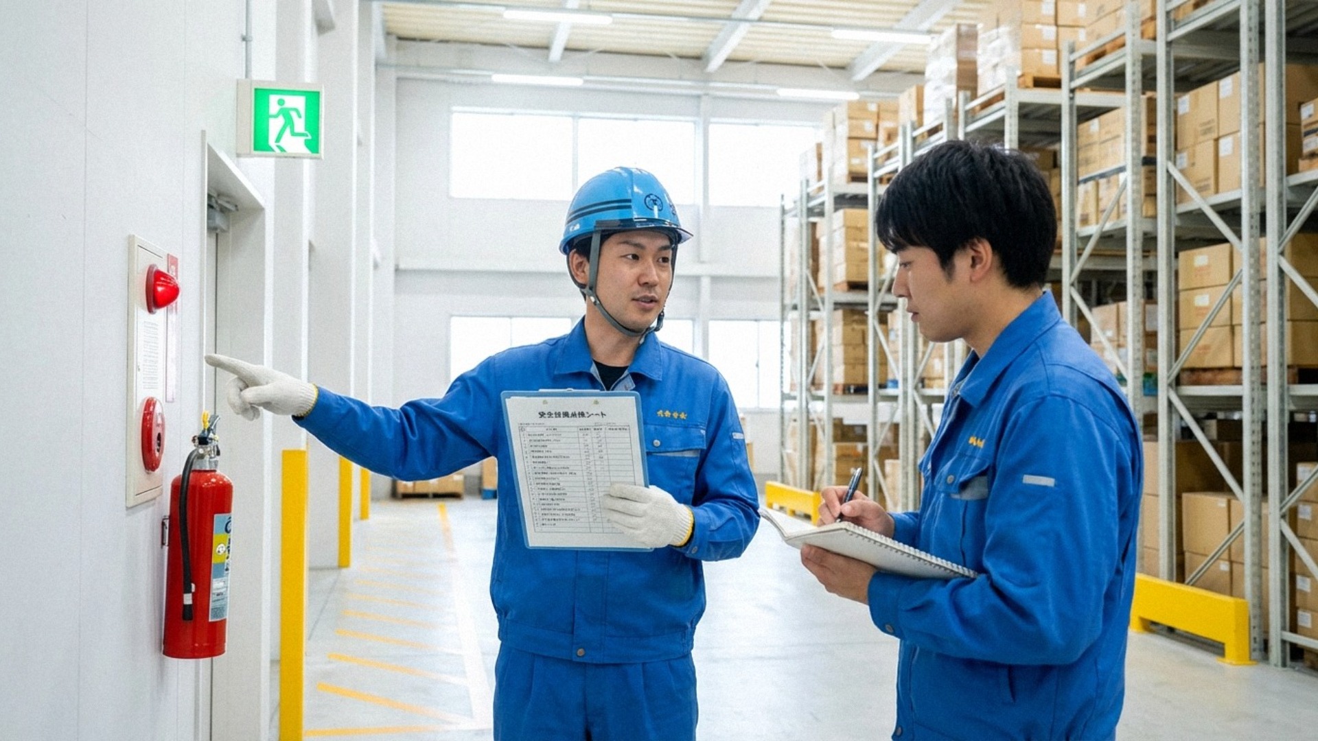 まずは現状把握から！倉庫の安全設備チェックリスト