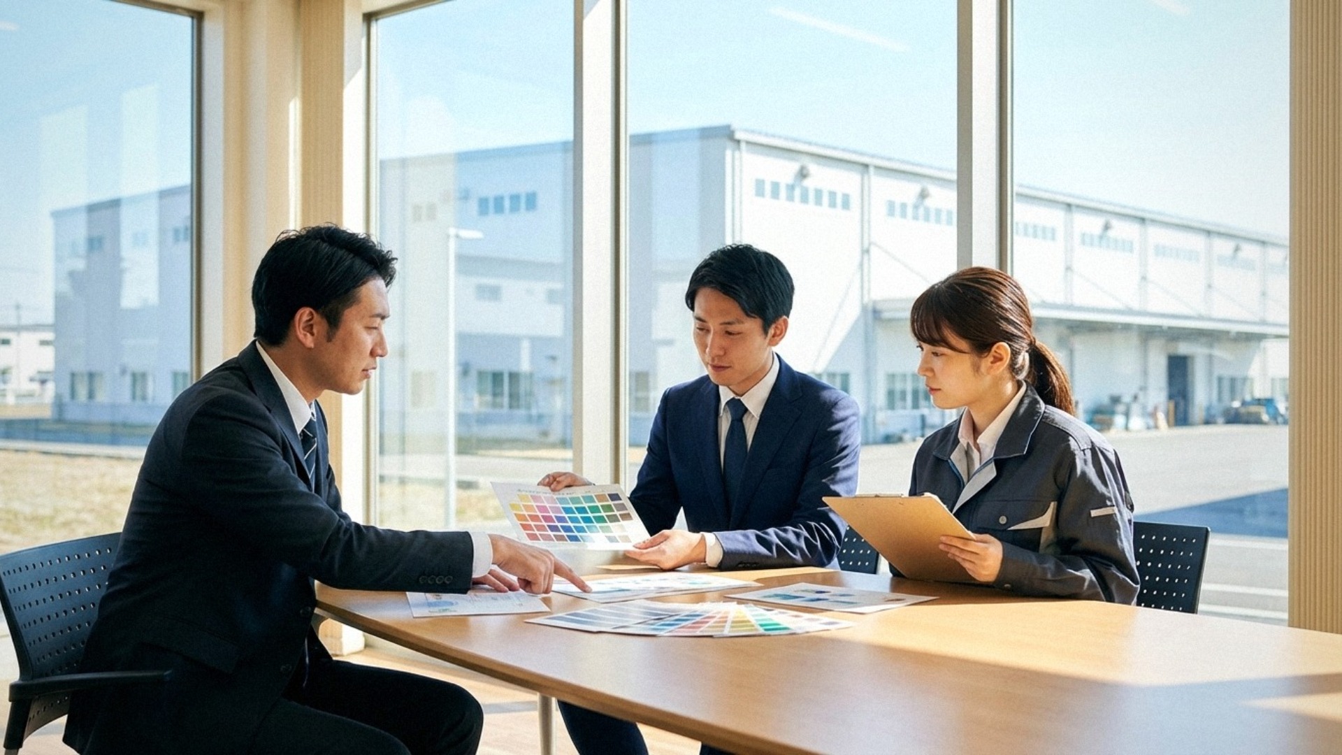 工場の塗装工事と色選びでよくある質問