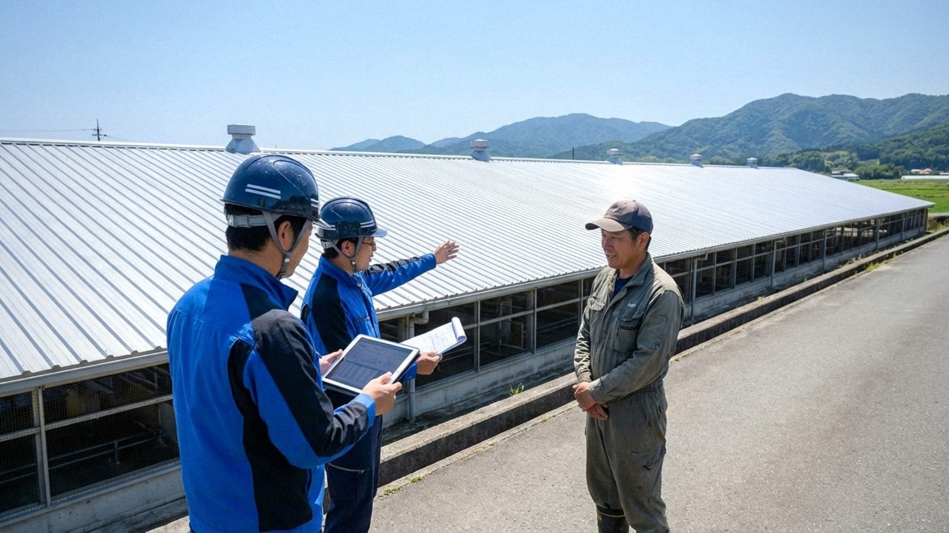 豚舎の屋根の遮熱対策ならアステックペイントにご相談ください