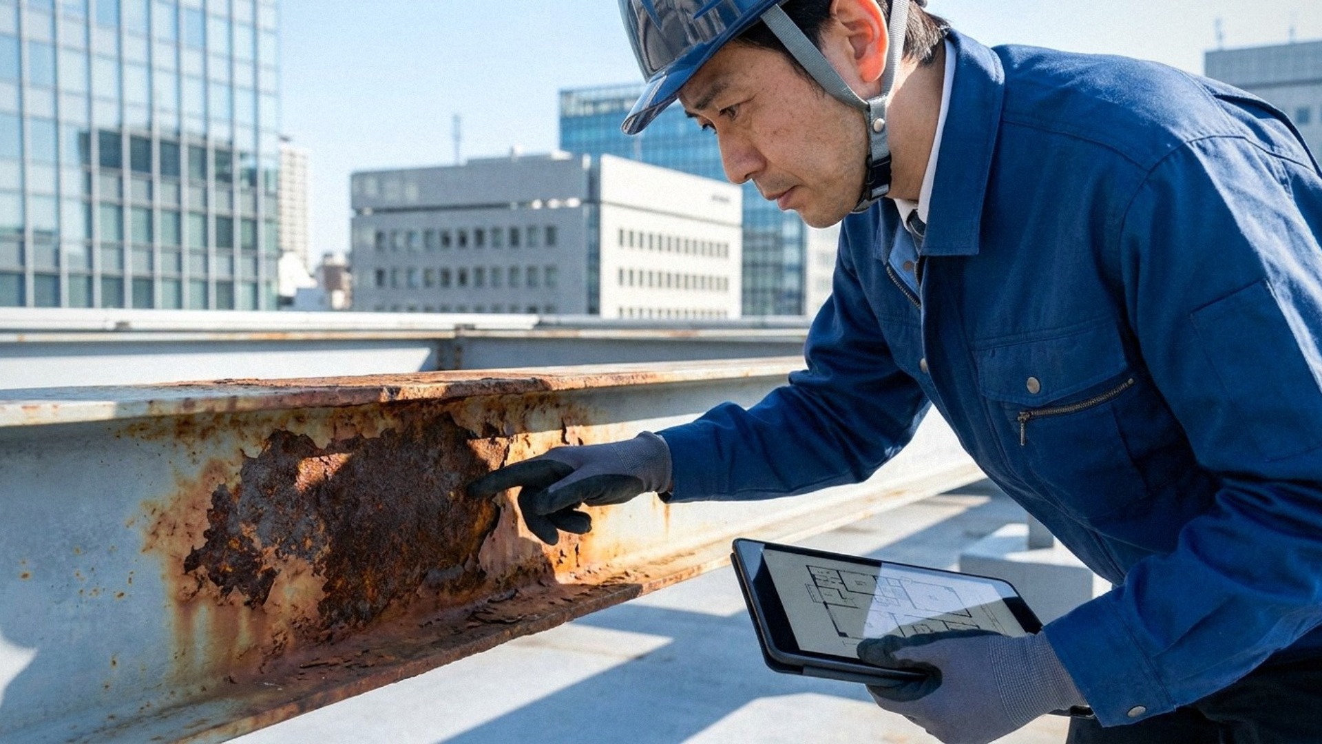 2. 鉄骨塗装が必要な劣化サインとは？塗り替え時期の目安